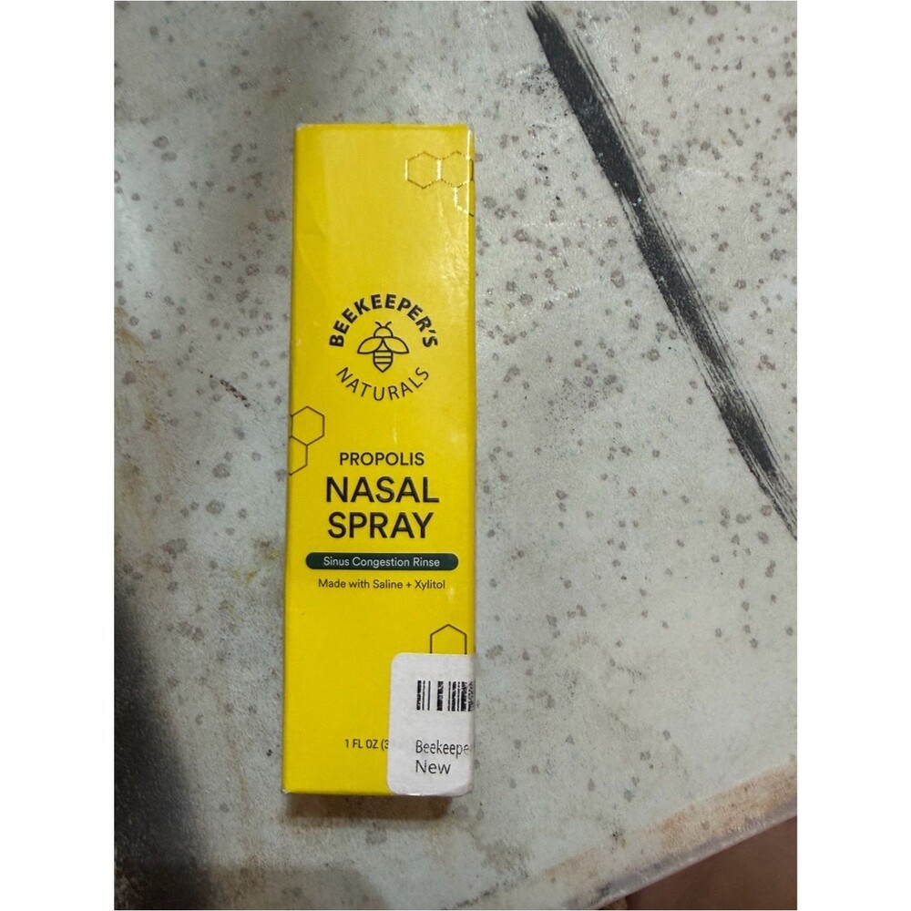 Source Unknown Beekeeper's Naturals Propolis Nasal Spray - Yellow